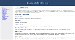 Desktop Screenshot of eigenstate.org